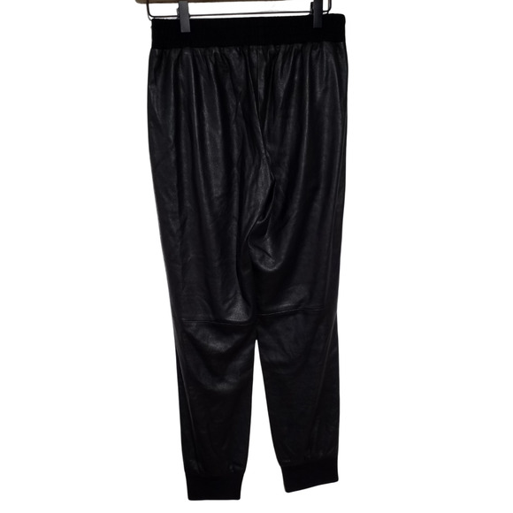 BCBGMaxAzria Elastic Waist Cuffed Ankle Pants Black Women’s XS - Picture 3 of 8